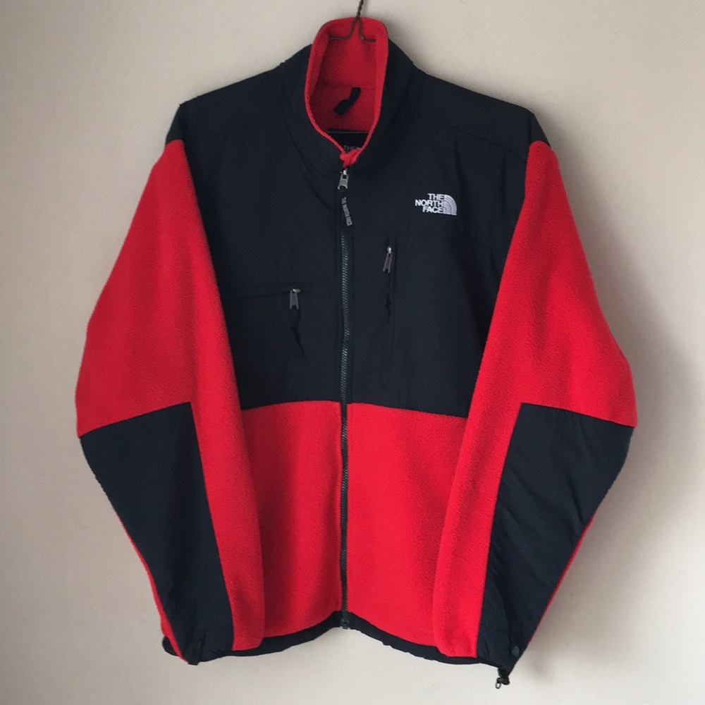 The North Face Denali Fleece Jacket Red/Black